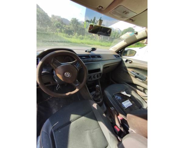 Foto de AUTOMOVEL, VW/GOL 1.0L MC4, 2018/2019, BRANCA, ALCOOL/GASOLINA, CHASSI: 9BWAG45U1KT030733, RENAVAM: 01162391046, NO ESTADO EM QUE SE ENCONTRA.