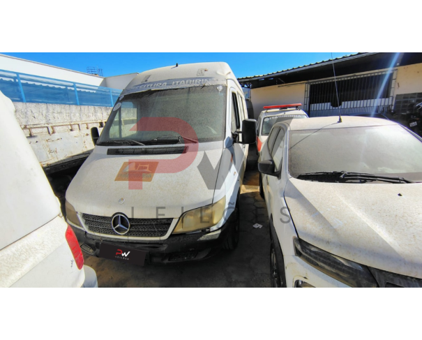 Foto de CAMINHAO I/MBENZ 313SF RONTAN AMB, 2008/2008, DIESEL, BRANCA, CHASSI: 8AC9036628A990773, RENAVAM: 00969315325, NO ESTADO EM QUE SE ENCONTRA.