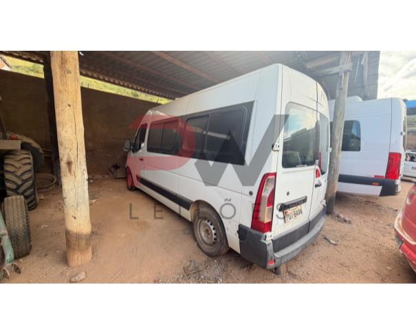 Foto de MICROONIB RENAULT/MASTER EUR STDL2, DIESEL, BRANCA, 2014/2015, CHASSI: 93YVE34MCFJ413974, RENAVAM: 01055147508, NO ESTADO EM QUE SE ENCONTRA.