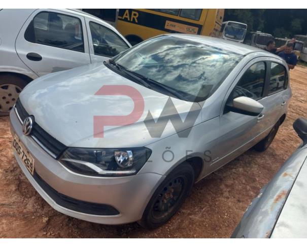 Foto de PASSAGEIRO / AUTOMOVEL VW/NOVO GOL 1.6, 2013/2014, ALC/GASOL, PRATA, PLACA OQS-7269, RENAVAM: 00568649737, CHASSI: 9BWAB45U9ET046472, NO ESTADO EM QUE SE ENCONTRA.