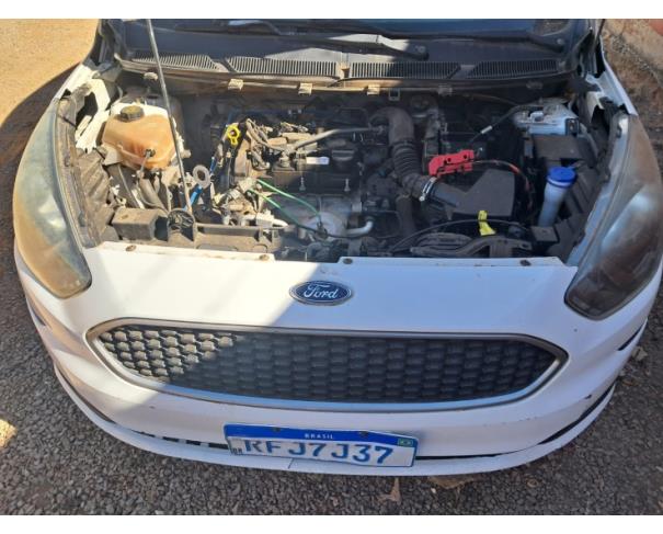 Foto de AUTOMOVEL FORD/KA SE 1.0 HA C, ALCOOL/GASOLINA, BRANCA, 2020/2021, CHASSI: 9BFZH55L4M8042104, RENAVAM: 01235816459, NO ESTADO EM QUE SE ENCONTRA.