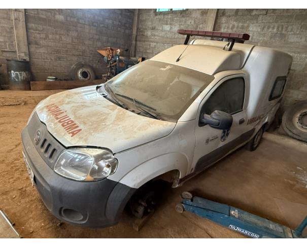 Foto de CAMINHONETE FIAT/FIORINO ATENA AMB, ALCOOL/GASOLINA, BRANCA, 2018/2018, CHASSI: 9BD2651JHJ9109491, RENAVAM: 01157478163, NO ESTADO EM QUE SE ENCONTRA. 