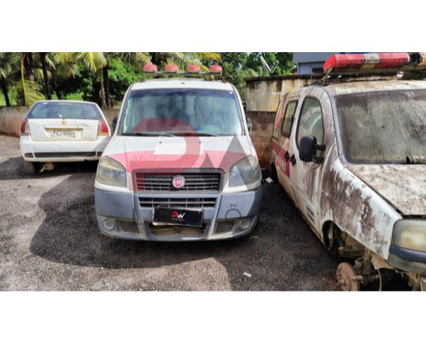 Foto de CAMINHONE FIAT/DOBLO GREENCAR MO4, 2016/2016, BRANCA, ALCOOL/GASOLINA, CHASSI: ...42481, NO ESTADO EM QUE SE ENCONTRA.