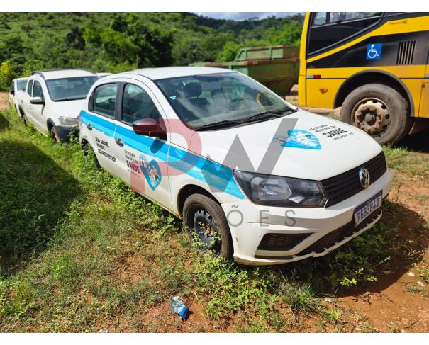 Foto de AUTOMOVEL, VW/GOL 1.6L MB5, BRANCO, 2020/2021, ALCOOL/GASOLINA, RENAVAM: 01245394816, CHASSI: 9BWAB45U0MT077737, NO ESTADO EM QUE SE ENCONTRA.