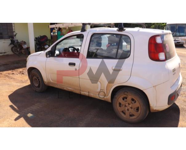 Foto de UNO ECONOMY 0,5L 088CV 1400  FAB FIAT COR BRANCA PLACA PUB-5510 ANO FAB/MOD 2014/2014 COMBUSTÍVEL FLEX CHASSI 9BD195173E0587308 RENAVAM 1009864073 , NO ESTADO EM QUE SE ENCONTRA.