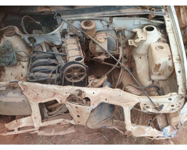 Foto de AUTOMOVEL VW GOL 1.0 GIV, 2012/2013, RENAVAM: 00467323720, CHASSI: 9BWAA05W8DP017145, NO ESTADO EM QUE SE ENCONTRA.