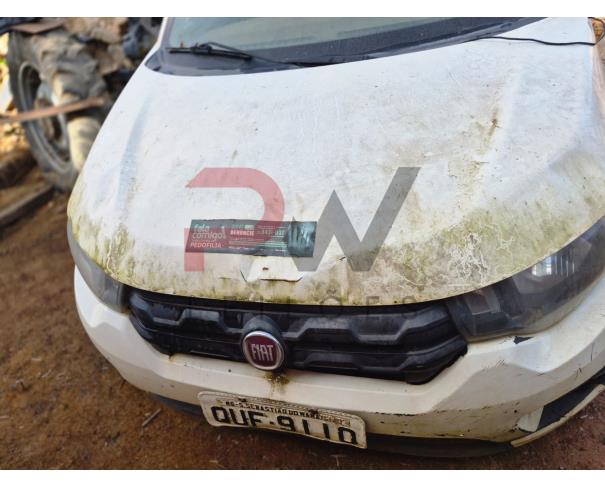 Foto de AUTOMOVEL, FIAT/MOBI LIKE, BRANCA, 2019/2020, ALCOOL/GASOLINA, CHASSI: 9BD341A5XLY630148, RENAVAM: 01197422150, NO ESTADO EM QUE SE ENCONTRA.
