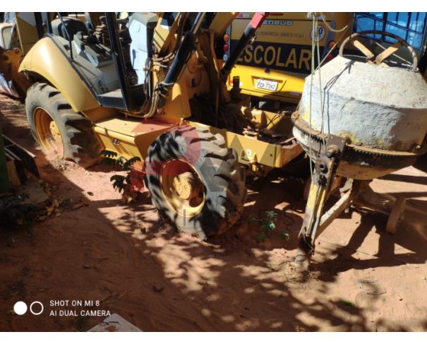 Foto de RETROESCAVADEIRA CATERPILLAR - CHASSI: CAT0416EVMFG04994, ANO 2013/2013, PLACA FICTICIA: RET-4160, NO ESTADO EM QUE SE ENCONTRA.