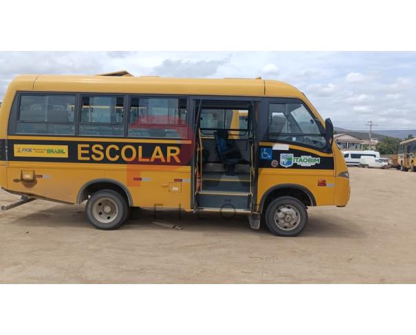 Foto de PAS/ONIBUS MPOLO/VOLARE  VUL 4X4 EO, DIESEL, 2013/2014, AMARELA, RENAVAM: 01007673637, CHASSI: 93PB58M1MEC050356, NO ESTADO EM QUE SE ENCONTRA.