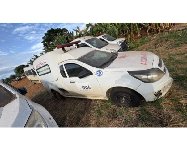 Foto de CAMINHONETE CHEV/MONTANA RAYTEC AMB, ALCOOL/GASOLINA, BRANCA, 2020/2020, CHASSI: 9BGCA8030LB210149, RENAVAM: 01237712626, NO ESTADO EM QUE SE ENCONTRA.