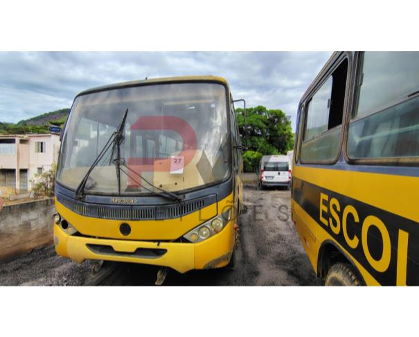 Foto de ONIBUS VW/15.190 EOD E.HD ORE, 2012/2013, AMARELA, DIESEL, CHASSI: ...15783, NO ESTADO EM QUE SE ENCONTRA.