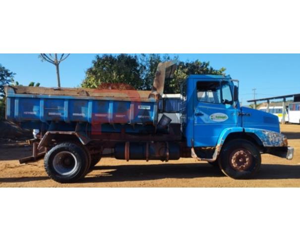 Foto de CAMINHAO M.B./M.BENZ L 1218, DIESEL, AZUL, 1991/1991, CHASSI: ...10515, NO ESTADO EM QUE SE ENCONTRA.