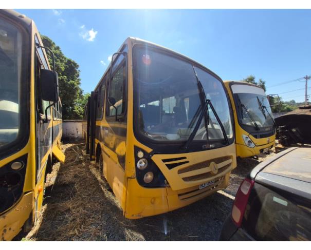 Foto de ONIBUS  M.BENZ/INDUSCAR FOZ U, DIESEL, AMARELA, 2010/2010, CHASSI: 9BM384067AB724325, RENAVAM: 00226543730, NO ESTADO EM QUE SE ENCONTRA. 