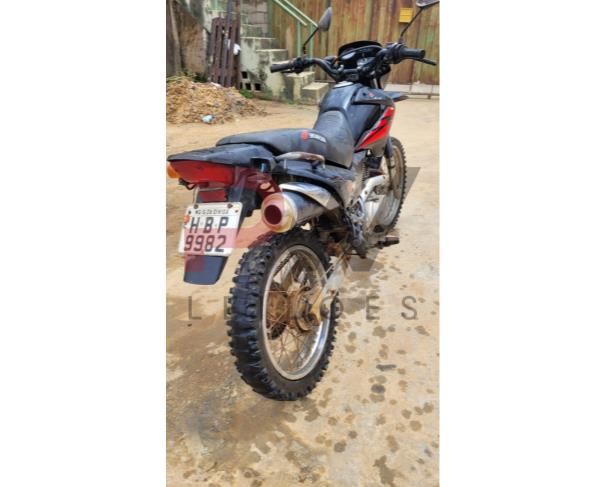 Foto de PASSAGEIRO / MOTOCICLETA HONDA/NXR150 BROS ESD, GASOLINA, PRETA, 2007/2008, PLACA HBP-9982, CHASSI: 9C2KD03108R007244, RENAVAM: 962388726, NO ESTADO EM QUE SE ENCONTRA. 