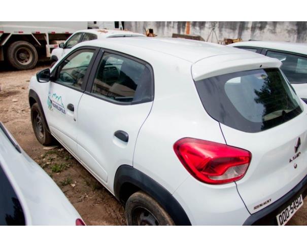 Foto de PAS/AUTOMOVEL RENAULT/KWID LIFE 10MT, ALCOOL/GASOLINA, 2018/2019, BRANCA, PLACA: QOO-5492, RENAVAM: 01155658296, CHASSI: 93YRBB007KJ399452, NO ESTADO EM QUE SE ENCONTRA.