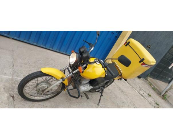 Foto de CARGA / MOTOCICLETA HONDA/CG 125 CARGO KS, 2013/2013, GASOLINA, AMARELA, PLACA OXH - 2049, RENAVAM: 01005227524, CHASSI: 9C2JC4130DR020548, NO ESTADO EM QUE SE ENCONTRA