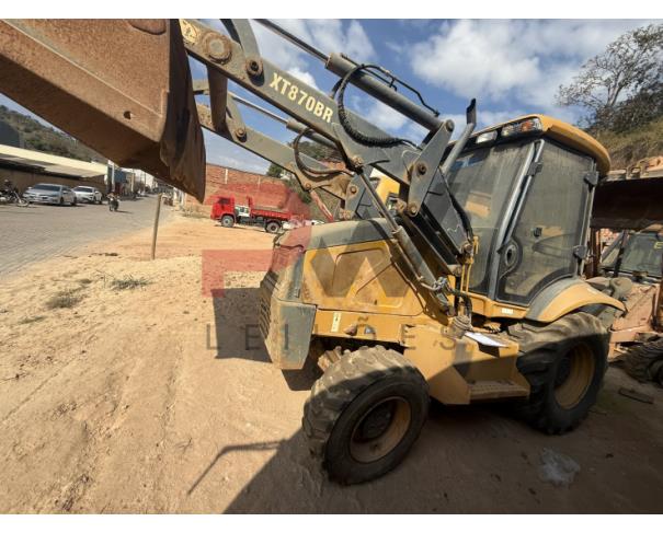 Foto de RETROESCAVADEIRA XCMG XT870BR, ANO 2018, CHASSI: XUG08700JJPA00529, NO ESTADO EM QUE SE ENCONTRA. 