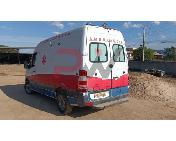 Foto de ESP/CAMINHÃO/AMBULANCIA I/M.BENZ 415 MARIMAR A, DIESEL, 2016/2017, BRANCA, RENAVAM: 01114901390, CHASSI: 8AC906633HE127896, NO ESTADO EM QUE SE ENCONTRA.