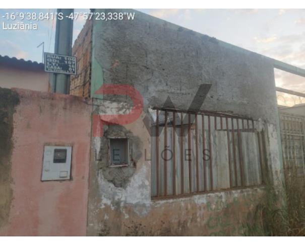 Foto de LUZIÂNIA/GO - QUADRA 157,N. 0  CS 02, LT 16, RUA 106, PARQUE ESTRELA DALVA IX