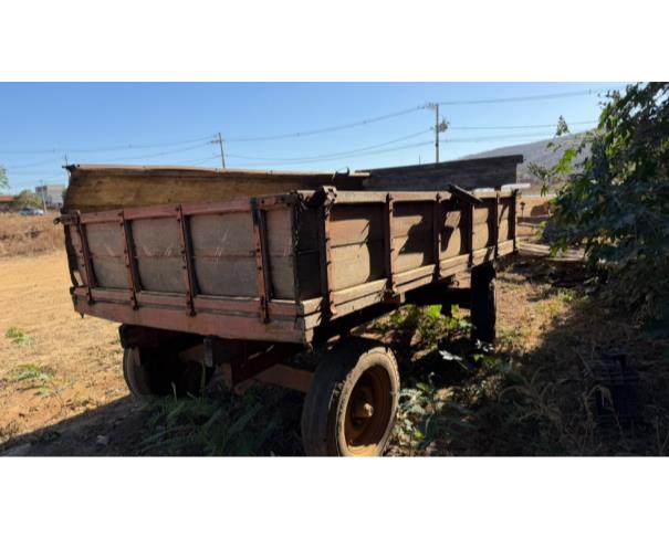 Foto de CARRETA PARA TRATOR DE PNEUS, NO ESTADO EM QUE SE ENCONTRA.