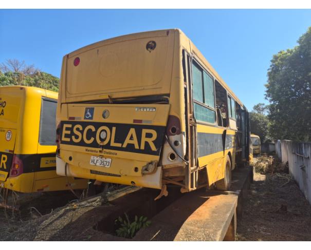 Foto de ONIBUS M.BENZ/INDUSCAR FOZ U, DIESEL, AMARELA, 2010/2010, CHASSI: 9BM384067AB723711, RENAVAM: 00226537030, NO ESTADO EM QUE SE ENCONTRA.