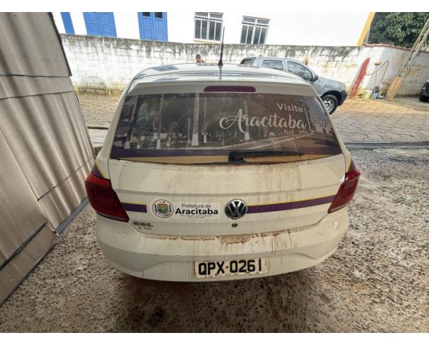 Foto de AUTOMOVEL  VW/GOL 1.0L MC4, ALCOOL/GASOLINA, BRANCA, 2018/2019, CHASSI: 9BWAG45U0KT090938, RENAVAM: 01177290038, NO ESTADO EM QUE SE ENCONTRA.