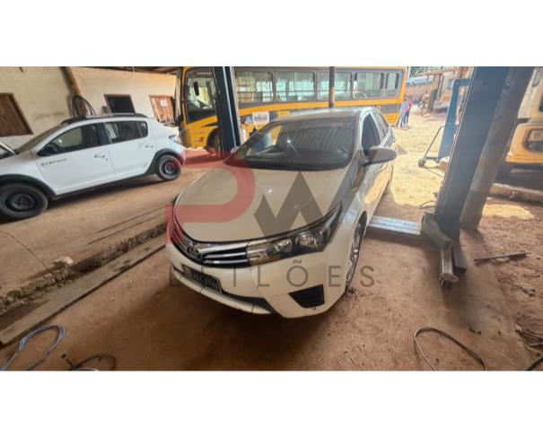 Foto de AUTOMOVEL TOYOTA/COROLLA GLI18 CVT, ALCOOL/GASOLINA, BRANCA, 2016/2017, CHASSI: 9BRBLWHE1H0079881, RENAVAM: 01096098595, NO ESTADO EM QUE SE ENCONTRA.