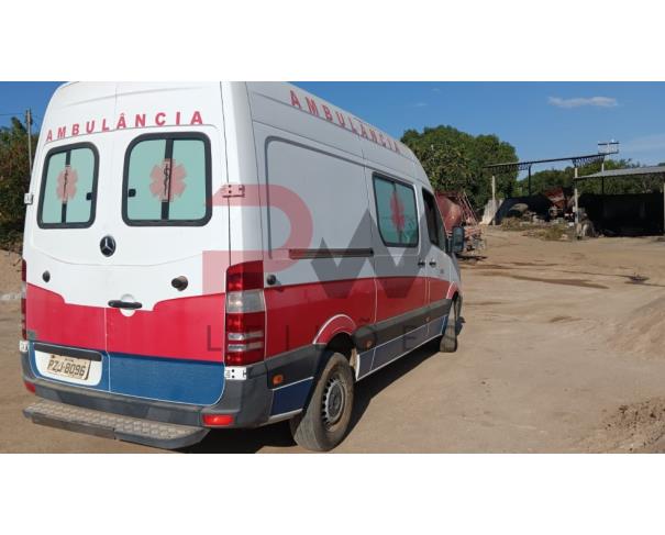 Foto de ESP/CAMINHÃO/AMBULANCIA I/M.BENZ 415 MARIMAR A, DIESEL, 2016/2017, BRANCA, RENAVAM: 01114901390, CHASSI: 8AC906633HE127896, NO ESTADO EM QUE SE ENCONTRA.