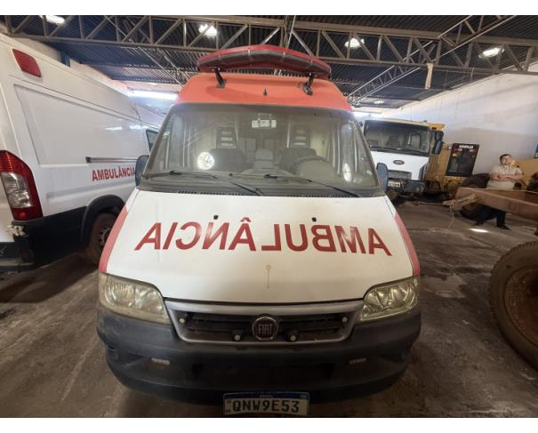 Foto de CAMINHONETE FIAT/DUCATO MARIMAR AMB, DIESEL, BRANCA, 2016/2016, CHASSI: 93W245G3RG2158975, RENAVAM: 01144385960, NO ESTADO EM QUE SE ENCONTRA.
