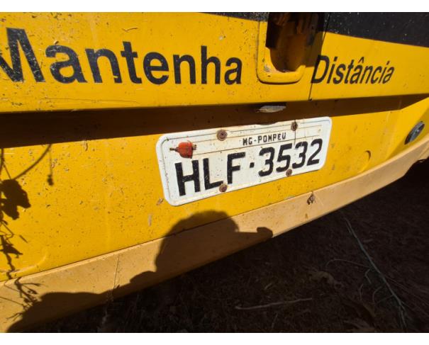 Foto de ONIBUS  M.BENZ/INDUSCAR FOZ U, DIESEL, AMARELA, 2010/2010, CHASSI: 9BM384067AB724325, RENAVAM: 00226543730, NO ESTADO EM QUE SE ENCONTRA. 