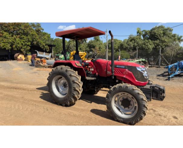 Foto de TRATOR YANMAR SOLIS LX 4WD, COR VERMELHA, ANO 2022, NO ESTADO EM QUE SE ENCONTRA.