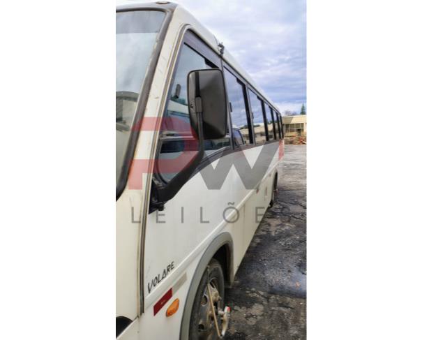 Foto de ONIBUS MARCOPOLO/VOLARE W8 ON, DIESEL, BRANCA, 2008/2009, CHASSI: ...28492, NO ESTADO EM QUE SE ENCONTRA.