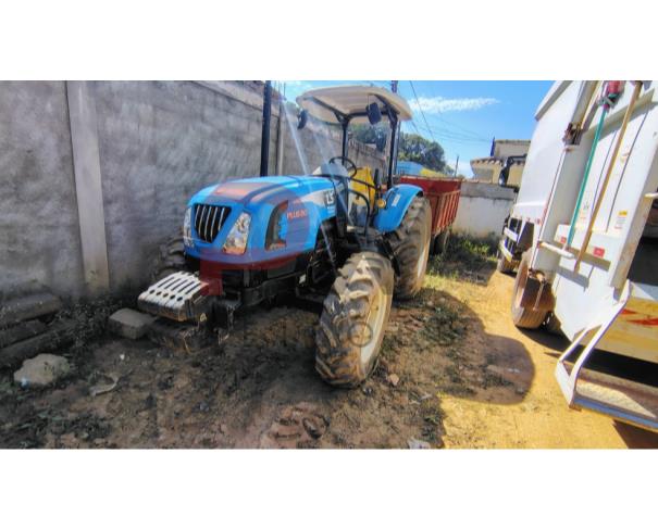 Foto de TRATOR LS, AZUL, PLUS80R, CHASSI: 9BLP08001GG000070, Nº DO MOTOR: B1N495204, SÉRIE 1000003836, ANO: 2017, NO ESTADO EM QUE SE ENCONTRA.