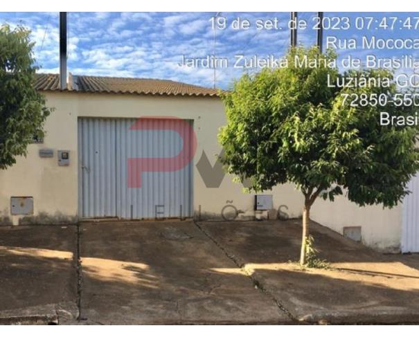 Foto de LUZIANIA/GO - RUA IPIRANGA,N. 0  CS 02, JARDIM ZULEIKA