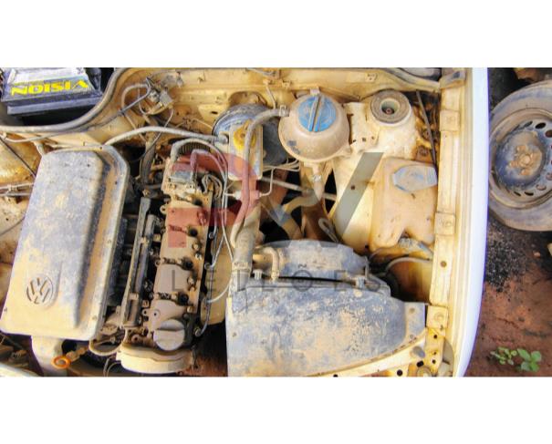 Foto de AUTOMOVEL VW/GOL 1.0 GIV, 2013/2014,BRANCA, ALCOOL/GASOLINA, CHASSI: ...48182,  NO ESTADO EM QUE SE ENCONTRA.