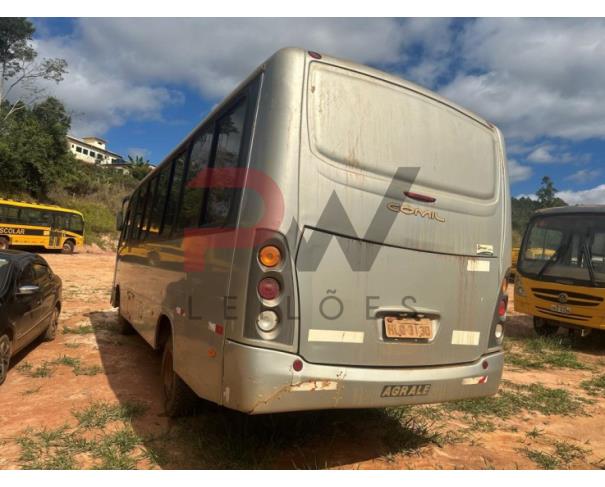 Foto de PASSAGEIRO / ONIBUS AGRALE/COMIL PIA ROD O, 2011/2012, DIESEL, PRATA, PLACA HLQ-3130, RENAVAM: 00450608263, CHASSI: 9BYC22Y1SCC005386, NO ESTADO EM QUE SE ENCONTRA.