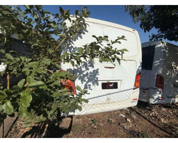 Foto de ONIBUS, M.BENZ/MASC GRANMINI O, BRANCA, 2010/2010, DIESEL, CHASSI: 9BM688277AB705008, RENAVAM: 00219999341, NO ESTADO EM QUE SE ENCONTRA.
