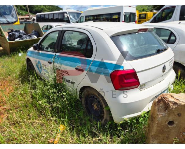 Foto de AUTOMOVEL, VW/GOL 1.6L MB5, BRANCO, 2020/2021, ALCOOL/GASOLINA, RENAVAM: 01245398129, CHASSI: 9BWAB45U2MT079151, NO ESTADO EM QUE SE ENCONTRA.