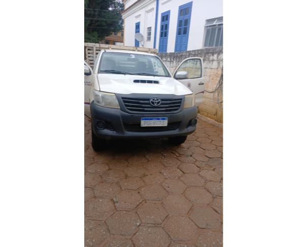 Foto de CAMINHONETE I/TOYOTA HILUX CS4X4, DIESEL, BRANCA, 2014/2014, CHASSI: 8AJDY22G5E7005384, RENAVAM: 01013448585, NO ESTADO EM QUE SE ENCONTRA. 