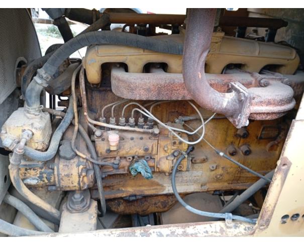 Foto de PÁ CARREGADEIRA FIAT ALLIS, SÉRIE R12B 9TM0481,  NO ESTADO EM QUE SE ENCONTRA.