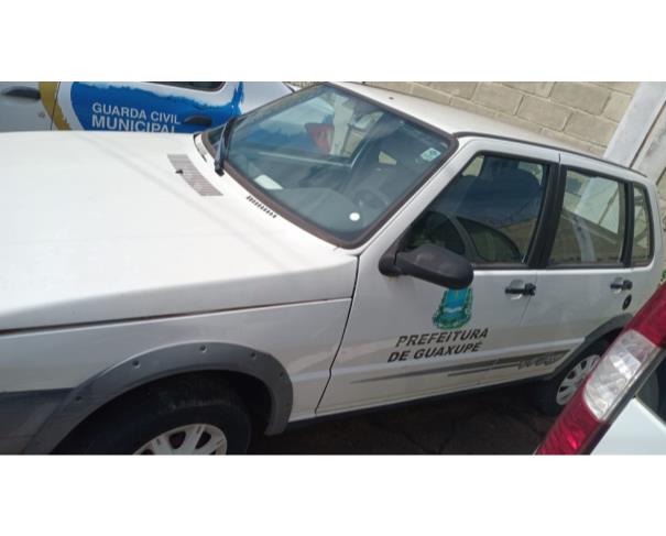 Foto de AUTOMOVEL FIAT/UNO MILLE WAY ECON, ALCOOL/GASOLINA, BRANCA, 2009/2010, CHASSI: 9BD15844AA6407264, RENAVAM: 00192198785, NO ESTADO EM QUE SE ENCONTRA.
