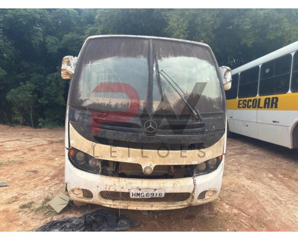 Foto de PAS/ONIBUS M.BENZ/INDUSCAR PICCOLO 25L, 2005/2005, BRANCA, PLACA HMG - 6916, RENAVAM: 00879252138, CHASSI: 9BM6881565B453985, NO ESTADO EM QUE SE ENCONTRA.