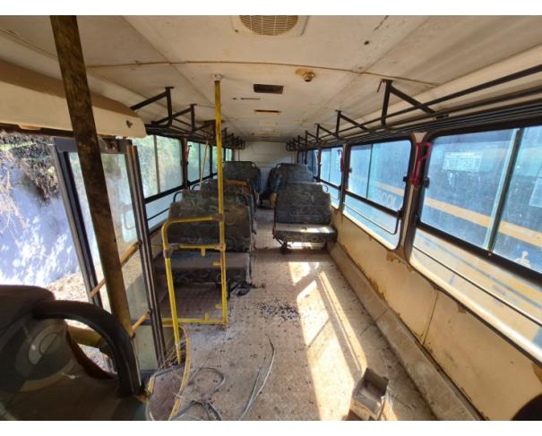 Foto de ONIBUS M.BENZ/INDUSCAR FOZ U, DIESEL, AMARELA, 2010/2010, CHASSI: 9BM384067AB724249, RENAVAM:00226541860, NO ESTADO EM QUE SE ENCONTRA. 