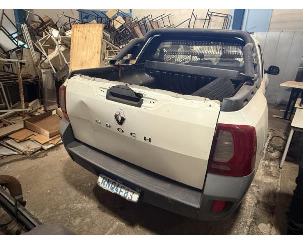 Foto de CAMINHONETE RENAULT/OROCH 16 4X2, ALCOOL/GASOLINA, BRANCA, 2021/2022, CHASSI: 93Y9SR3H5NJ041727, RENAVAM: 01272323142, NO ESTADO EM QUE SE ENCONTRA.