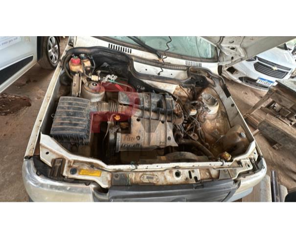 Foto de AUTOMOVEL FIAT/UNO MILLE WAY ECON, ALCOOL/GASOLINA, BRANCA, 2013/2013, CHASSI: ...26849,  NO ESTADO EM QUE SE ENCONTRA.