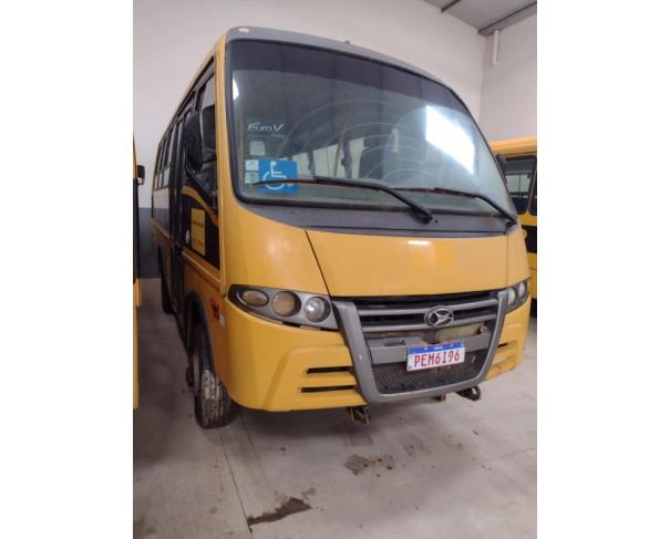 Foto de PASSAGEIRO ONIBUS, MPOLO/VOLARE V8L 4X4 EO, 2012/2013, AMARELA, DIESEL, PLACA PEM-6I96, RENAVAM: 00541051075, CHASSI: 93PB58M1MDC044671, NO ESTADO EM QUE SE ENCONTRA.