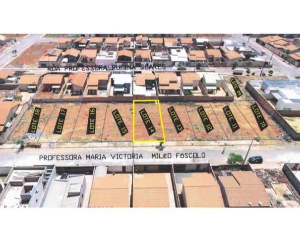 Foto de IMÓVEL URBANO: Área Institucional. Um lote de terreno de nº 250, Quadra 46, setor 16, medindo 250,00m², situado em Pompéu/MG, Bairro Morada do Sol, na Rua Professora Maria Victória Miléo Fóscolo, NO ESTADO EM QUE SE ENCONTRA.