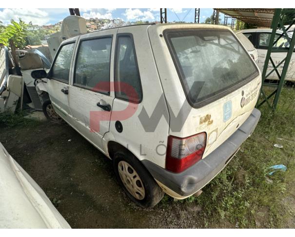 Foto de AUTOMOVEL FIAT/UNO MILLE ECONOMY, ALCOOL/GASOLINA, BRANCA, 2010/2011, CHASSI: ...84559, NO ESTADO EM QUE SE ENCONTRA. 