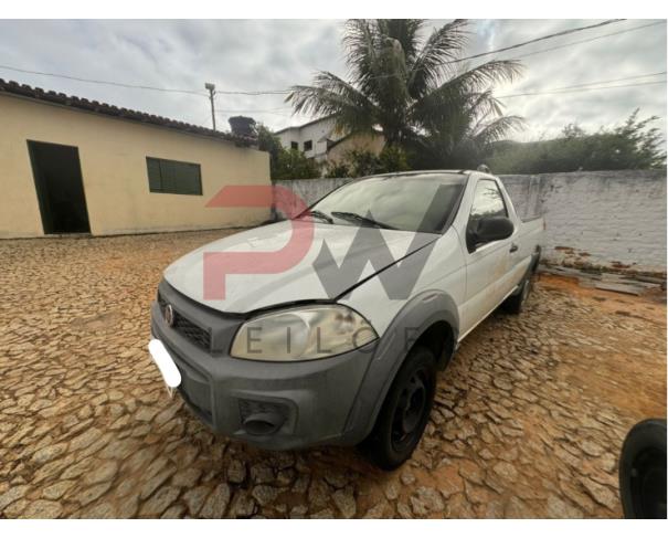 Foto de CARGA / CAMINHONETE FIAT/STRADA WK CC E, ALCOOL/GASOLINA, BRANCA, 2017/2017, NO ESTADO EM QUE SE ENCONTRA. 