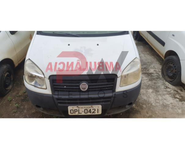 Foto de ESPECIAL / CAMINHONETE FIAT/DOBLO 1.8 ATENA AMB, BRANCA, ALCOOL/GASOLINA, 2012/2013, PLACA OPL-0421, CHASSI: 9BD223156D2030312, RENAVAM: 525499946, NO ESTADO EM QUE SE ENCONTRA. 